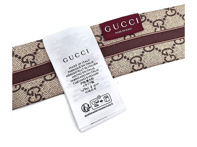Foulard in seta Gucci Valigeria Multicolore - vista 4