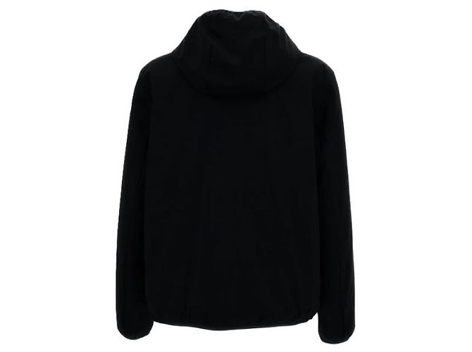 Moncler Altair Hooded Short Down Jacket Black - view 4