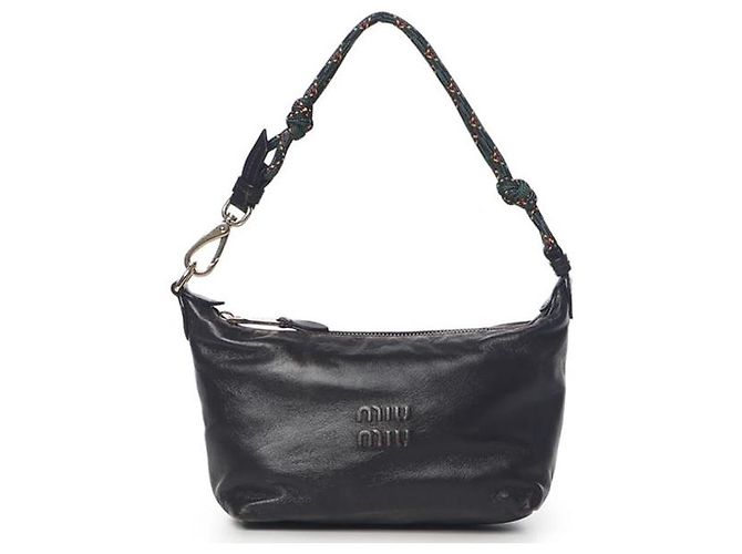 Miu Miu Lederbeutel Braun - Ansicht 3