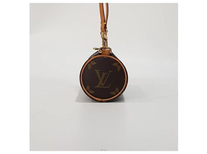 Louis Vuitton Monogram Mini Papillon Marrone - vista 2