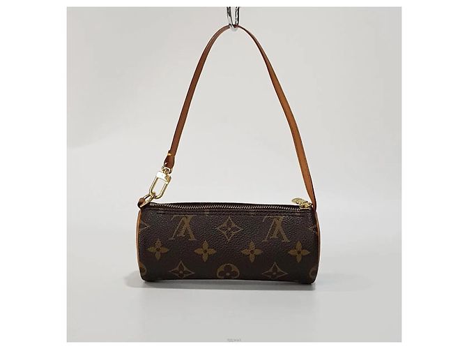 Louis Vuitton Monogram Mini Papillon Marrone - vista 3