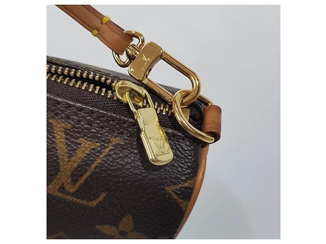 Louis Vuitton Monogram Mini Papillon Marrone - vista 4
