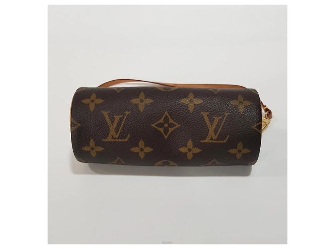 Louis Vuitton Monogram Mini Papillon Marrone - vista 6