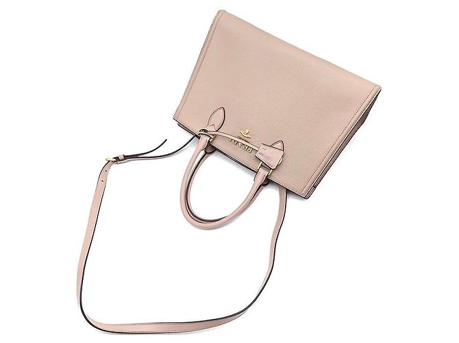 Prada Borsa a tracolla tote media in Saffiano Marrone - vista 4