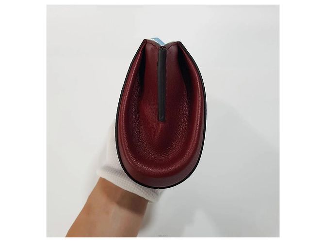 Cartier Borsa a pochette in pelle Rosso - vista 3