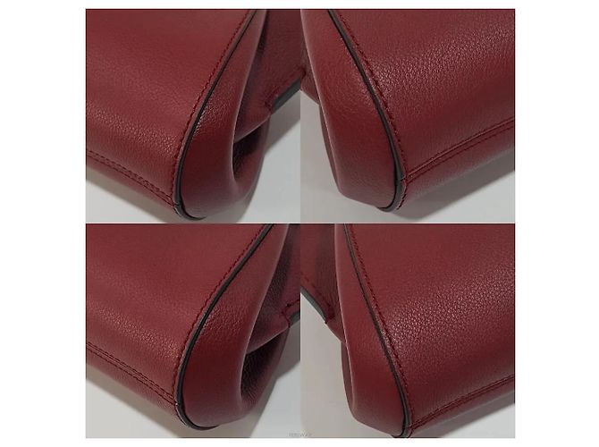 Cartier Borsa a pochette in pelle Rosso - vista 6