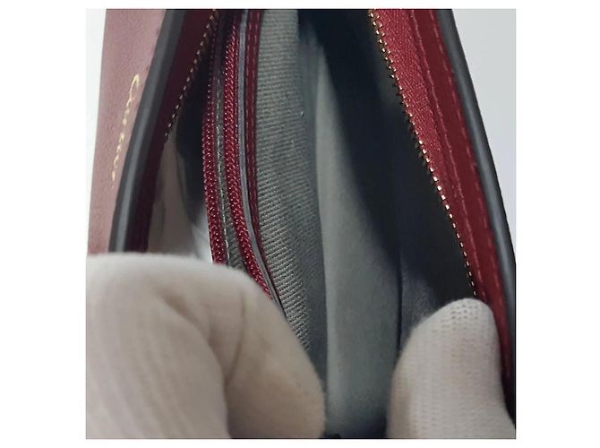 Cartier Borsa a pochette in pelle Rosso - vista 7