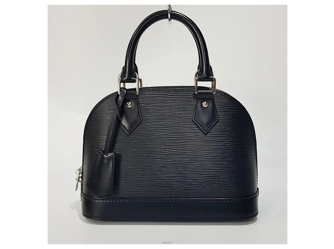 Louis Vuitton Alma BB Épi Tote Bag Schwarz - Ansicht 2