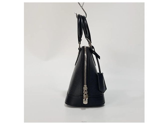 Louis Vuitton Alma BB Épi Tote Bag Schwarz - Ansicht 3