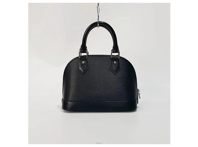 Louis Vuitton Alma BB Épi Tote Bag Schwarz - Ansicht 4