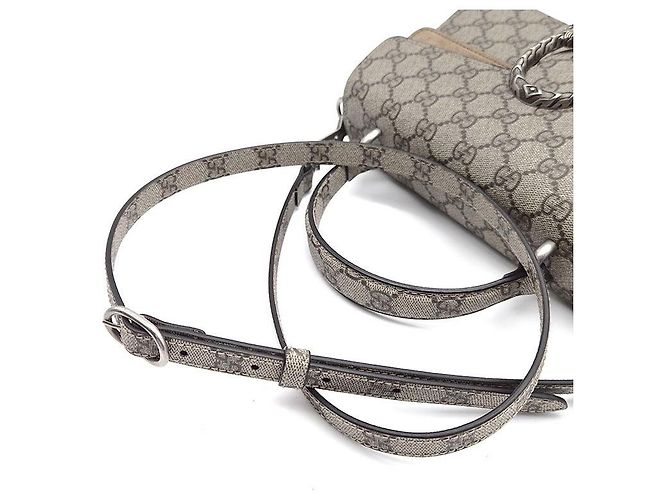 Gucci Dionysus Top Handle Small GG Supreme Marrone - vista 5