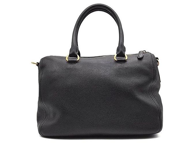 Prada Borsa Tote Vitelho Phoenix Boston Nero - vista 3