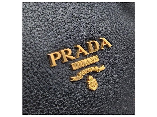 Prada Borsa Tote Vitelho Phoenix Boston Nero - vista 8