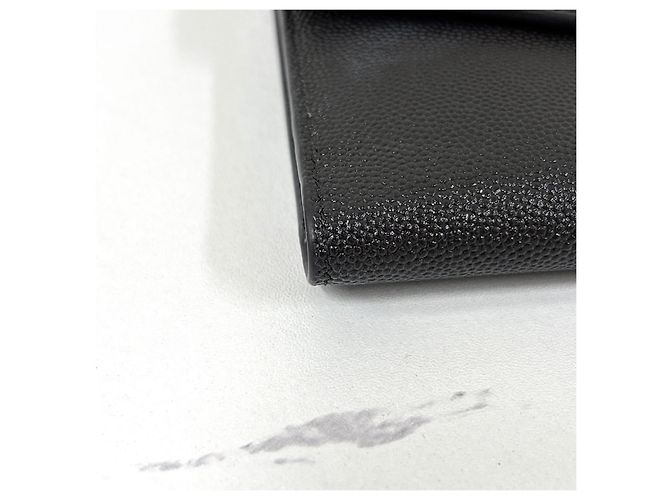 Saint Laurent Uptown Gold Langbeutel Schwarz - Ansicht 7