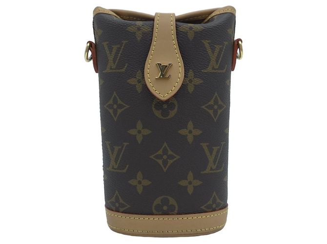 Louis Vuitton Fold Me Pouch Monogram Mini Bag Sac Bandoulière Épaule Marron - vue 2
