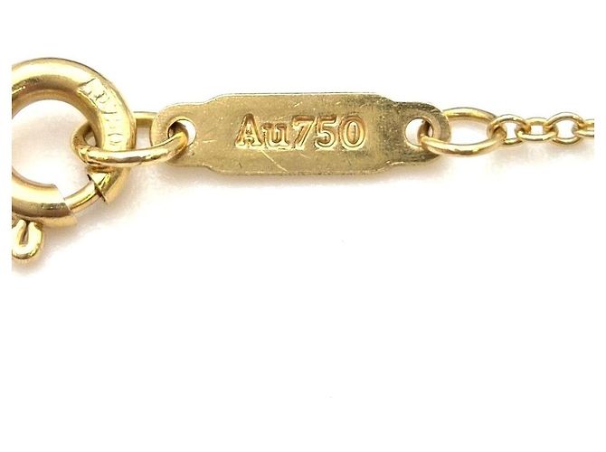 Tiffany & Co Collana Smile Full Diamond Small Yellow Gold Giallo - vista 13