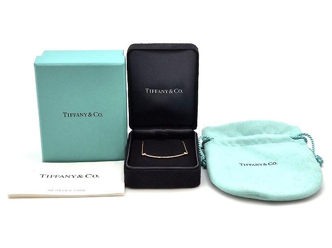 Tiffany & Co Collana Smile Full Diamond Small Yellow Gold Giallo - vista 5