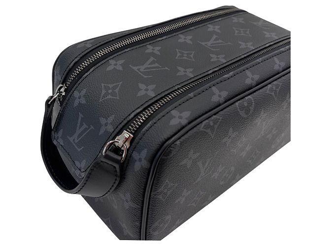 Louis Vuitton Monogram Eclipse Dope Kit Preto - vista 10