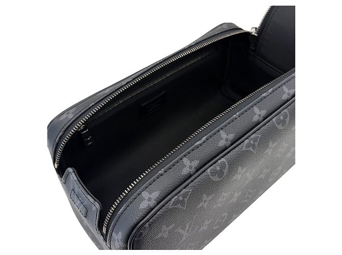 Louis Vuitton Monogram Eclipse Dope Kit Preto - vista 11