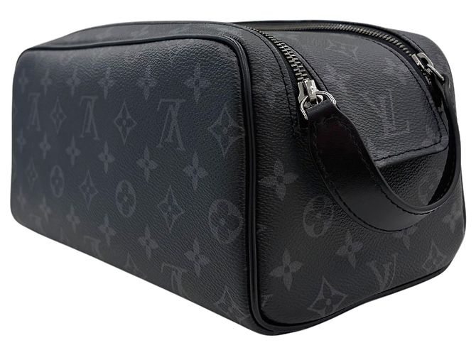 Louis Vuitton Monogram Eclipse Dope Kit Preto - vista 4