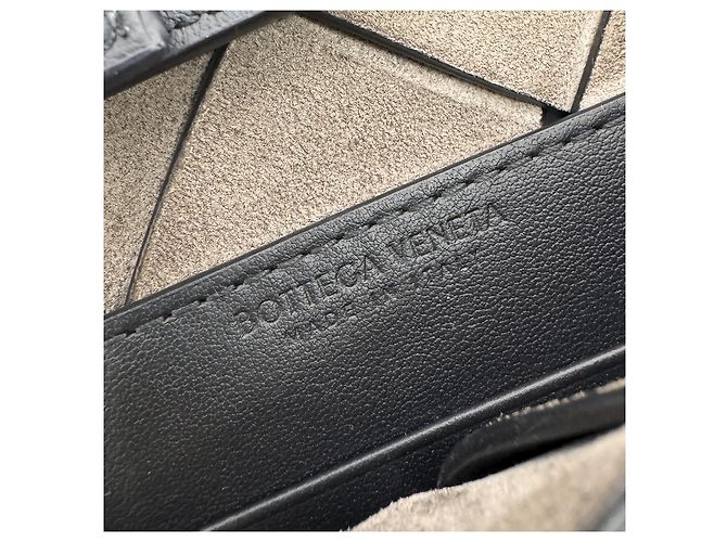 Bottega Veneta Bolsa Tiracolo para Telemóvel Intrecciato Diago Preta Preto - vista 10