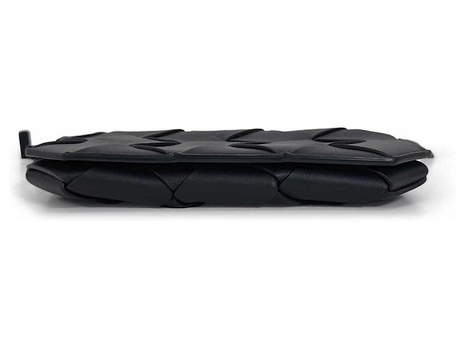 Bottega Veneta Bolsa Tiracolo para Telemóvel Intrecciato Diago Preta Preto - vista 5