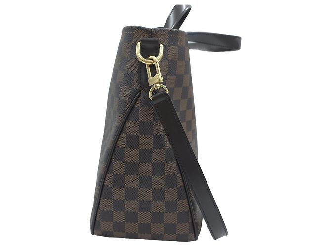 Louis Vuitton Cabas Rosebery Tote Bag Borsa a Tracolla Borsa Crossbody Borsa a Mano Marrone - vista 14
