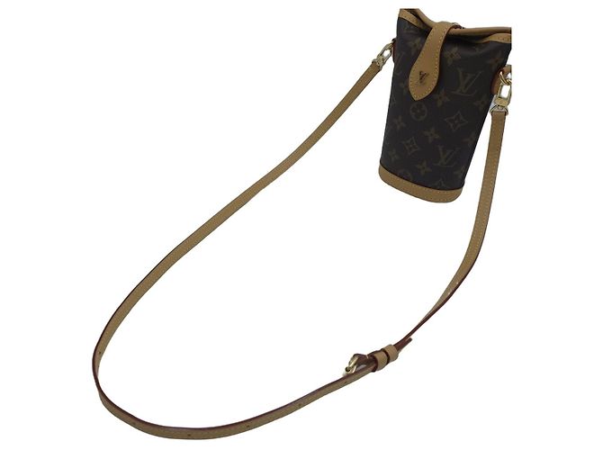 Louis Vuitton Borsa a tracolla Fold Me Pouch Mini Bag Marrone - vista 20
