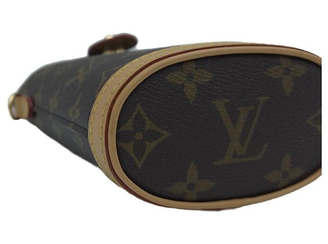 Louis Vuitton Borsa a tracolla Fold Me Pouch Mini Bag Marrone - vista 6