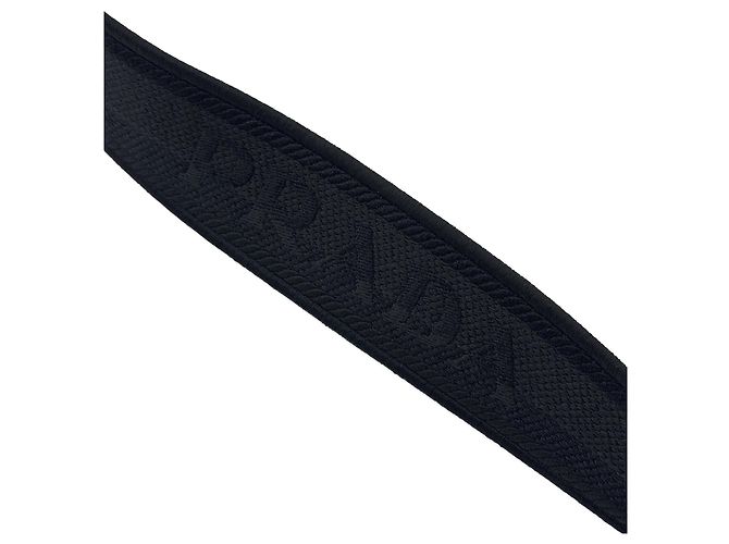 Prada Borsa a tracolla trapuntata in Re-Nylon con impunture Borsa a spalla Nera Nero - vista 12