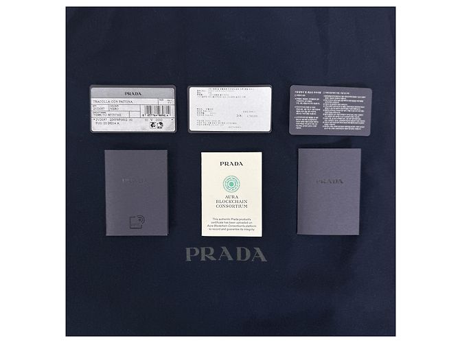 Prada Borsa a tracolla trapuntata in Re-Nylon con impunture Borsa a spalla Nera Nero - vista 14