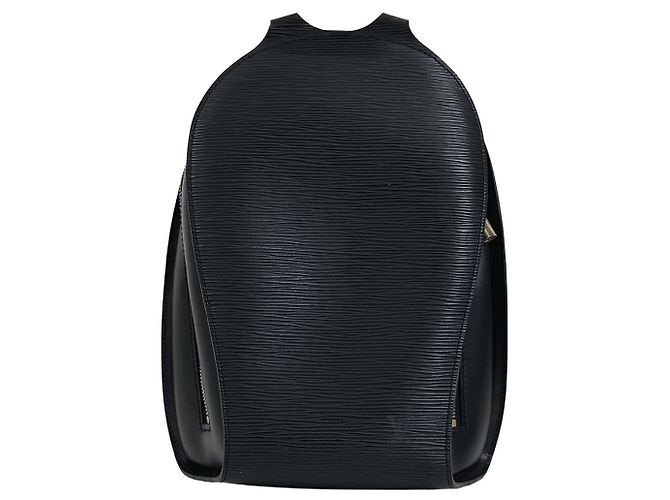 Louis Vuitton Epi Mabilon Leder-Rucksack Schwarz - Ansicht 2