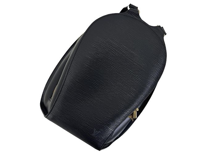Louis Vuitton Epi Mabilon Leder-Rucksack Schwarz - Ansicht 7