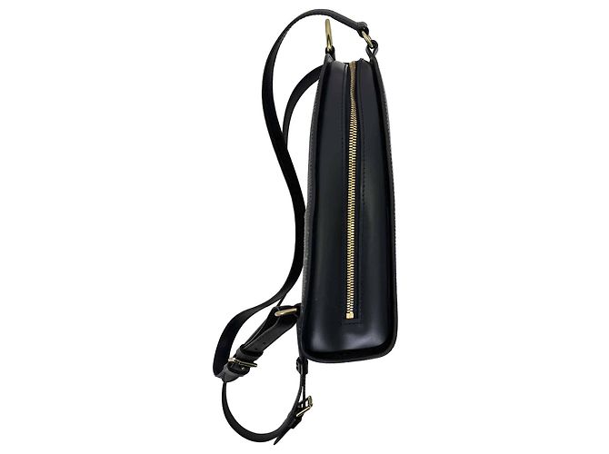 Louis Vuitton Epi Mabilon Leder-Rucksack Schwarz - Ansicht 8
