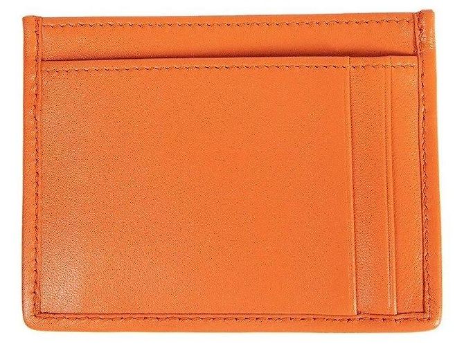 Miu Miu Tarjetero Matelassé Orange AFPP Naranja - vista 2