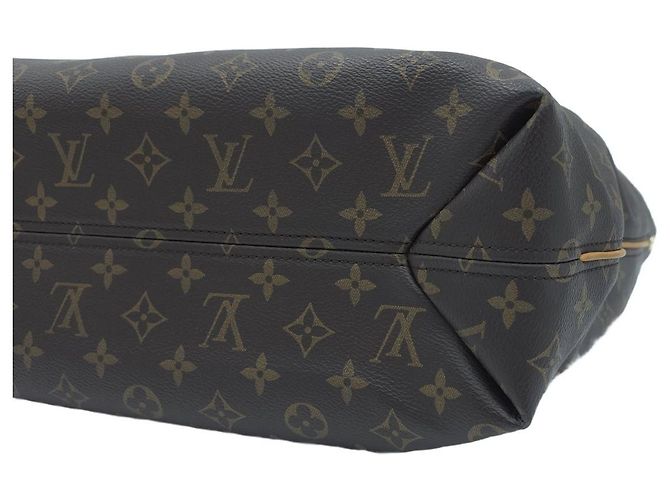 Louis Vuitton Borsa a tracolla Hobo Sully MM Monogram Canvas Marrone - vista 15