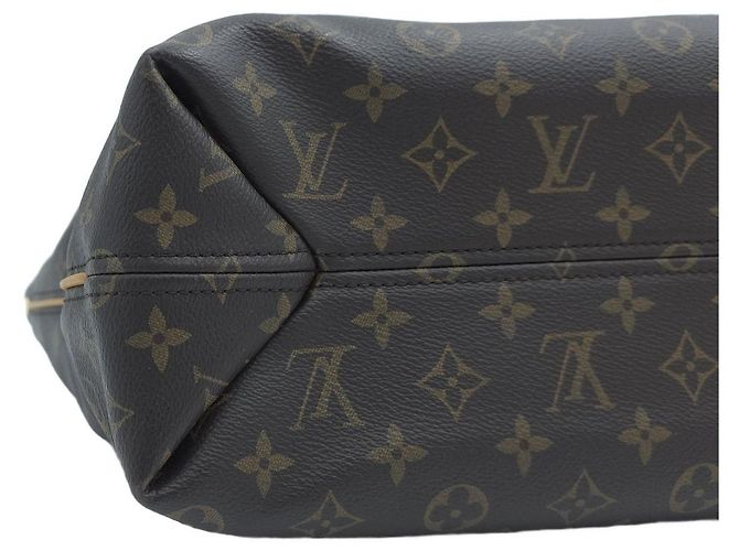 Louis Vuitton Borsa a tracolla Hobo Sully MM Monogram Canvas Marrone - vista 5