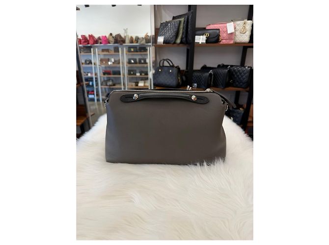 Fendi By The Way Tote Bag Grau Large Braun - Ansicht 6