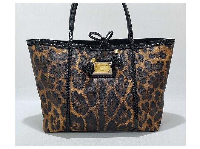 Dolce & Gabbana Borsa a tracolla leopardata Nero - vista 2