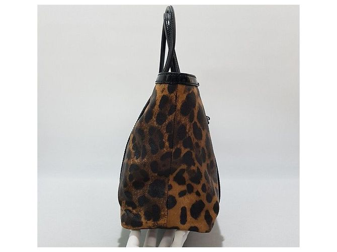 Dolce & Gabbana Borsa a tracolla leopardata Nero - vista 4