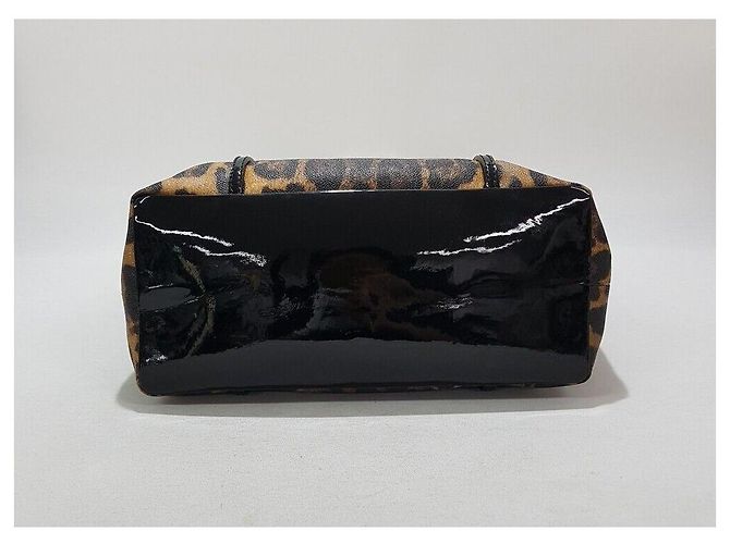 Dolce & Gabbana Borsa a tracolla leopardata Nero - vista 7