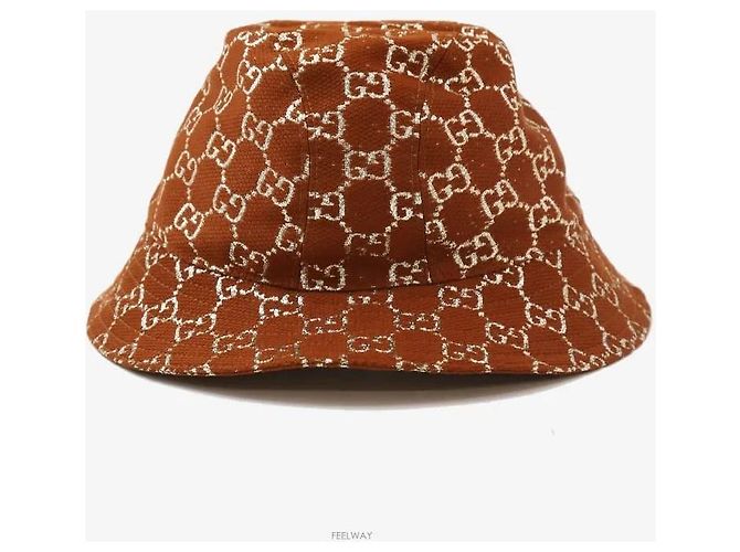 Gucci Bucket Hat Braun - Ansicht 2