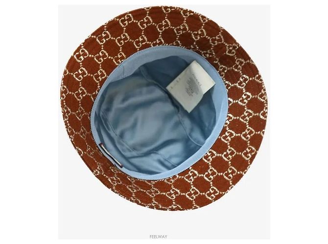 Gucci Bucket Hat Braun - Ansicht 3