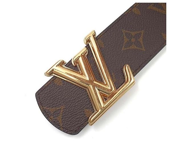 Louis Vuitton Cintura reversibile Monogram D'oro - vista 6
