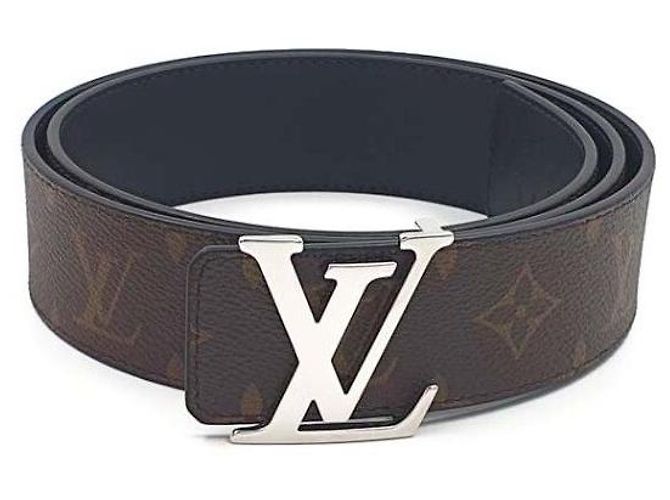 Louis Vuitton Wendbarer Monogramm-Gürtel Silber - Ansicht 2