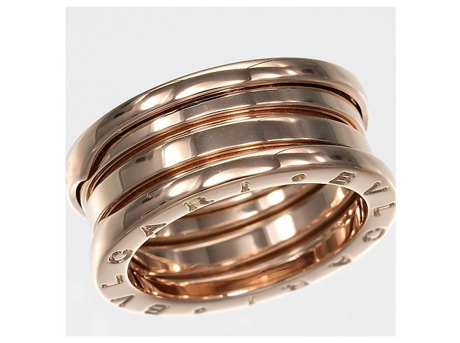 Bulgari Bvlgari B.Zero1 Three Band 18K Rose Gold Doré - vue 4