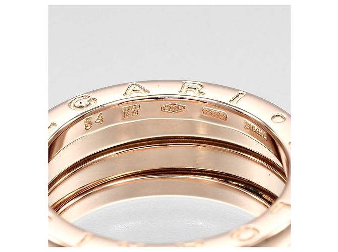 Bulgari Bvlgari B.Zero1 Three Band 18K Rose Gold Doré - vue 5