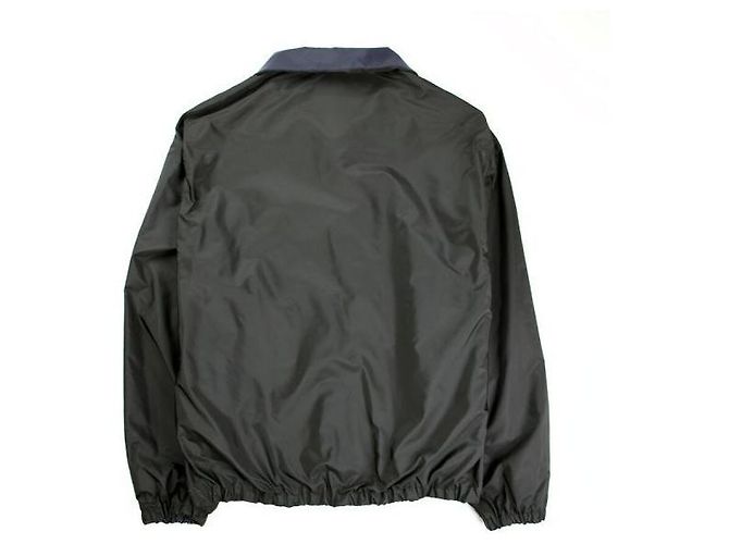 Prada Wendbare Nylon-Jacke mit Reißverschluss Blau - Ansicht 11