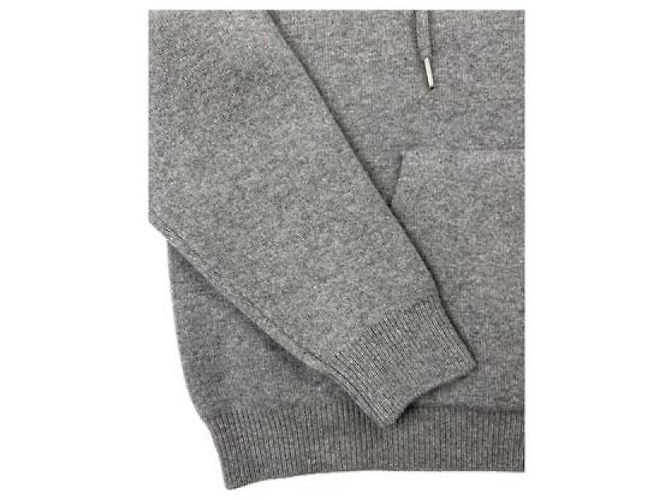 Céline Kapuzenpullover aus Kaschmir Blau - Ansicht 8