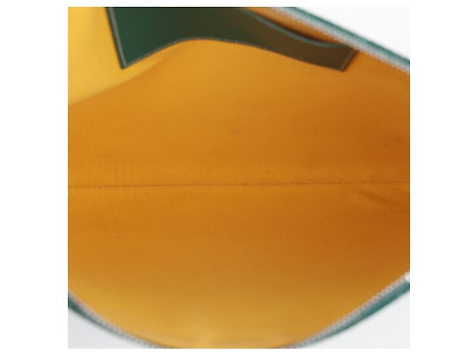 Goyard Clutch Sena MM Green Verde - vista 14